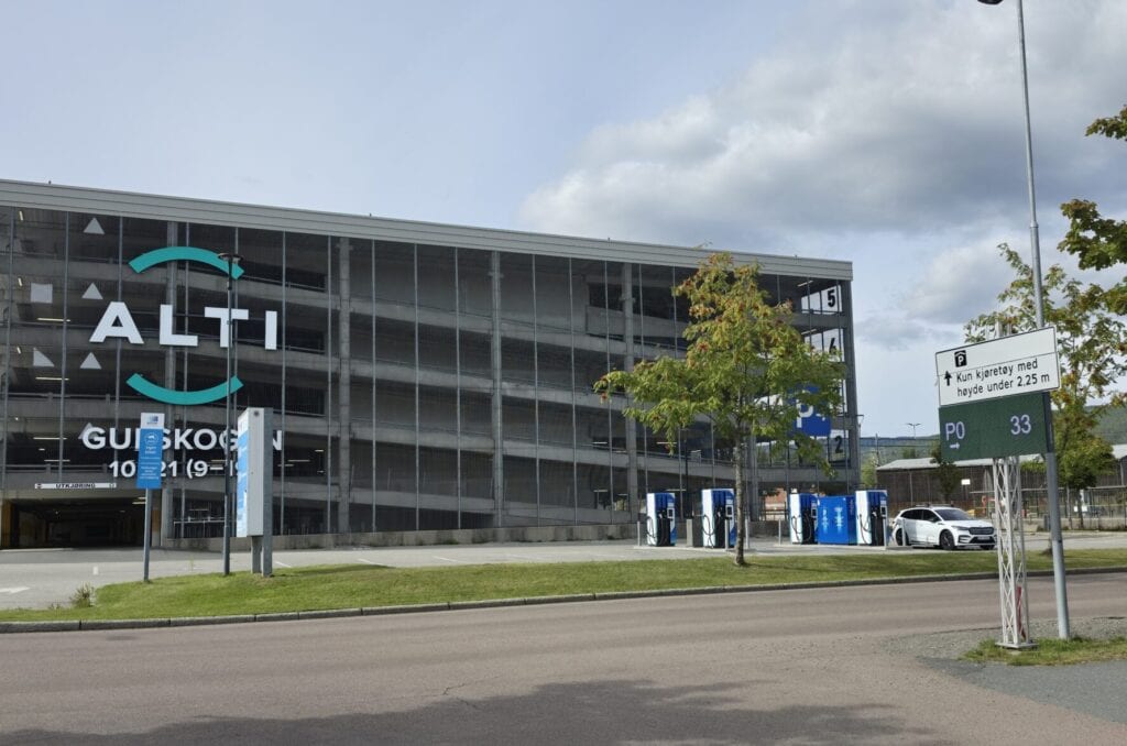 Gulskogen Shopping Centre multi-storey car park