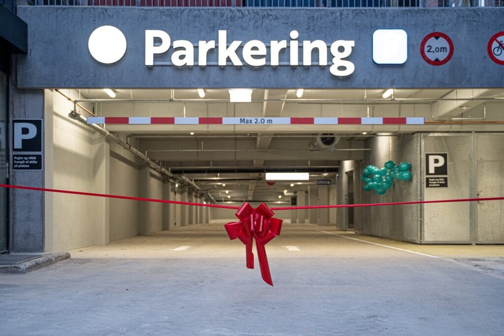 Opening of the Budolfi Plads car park in Aalborg