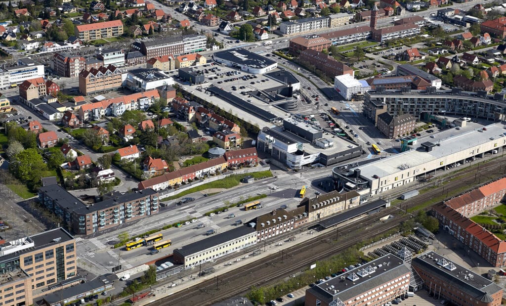 Aerial view of Glostrup