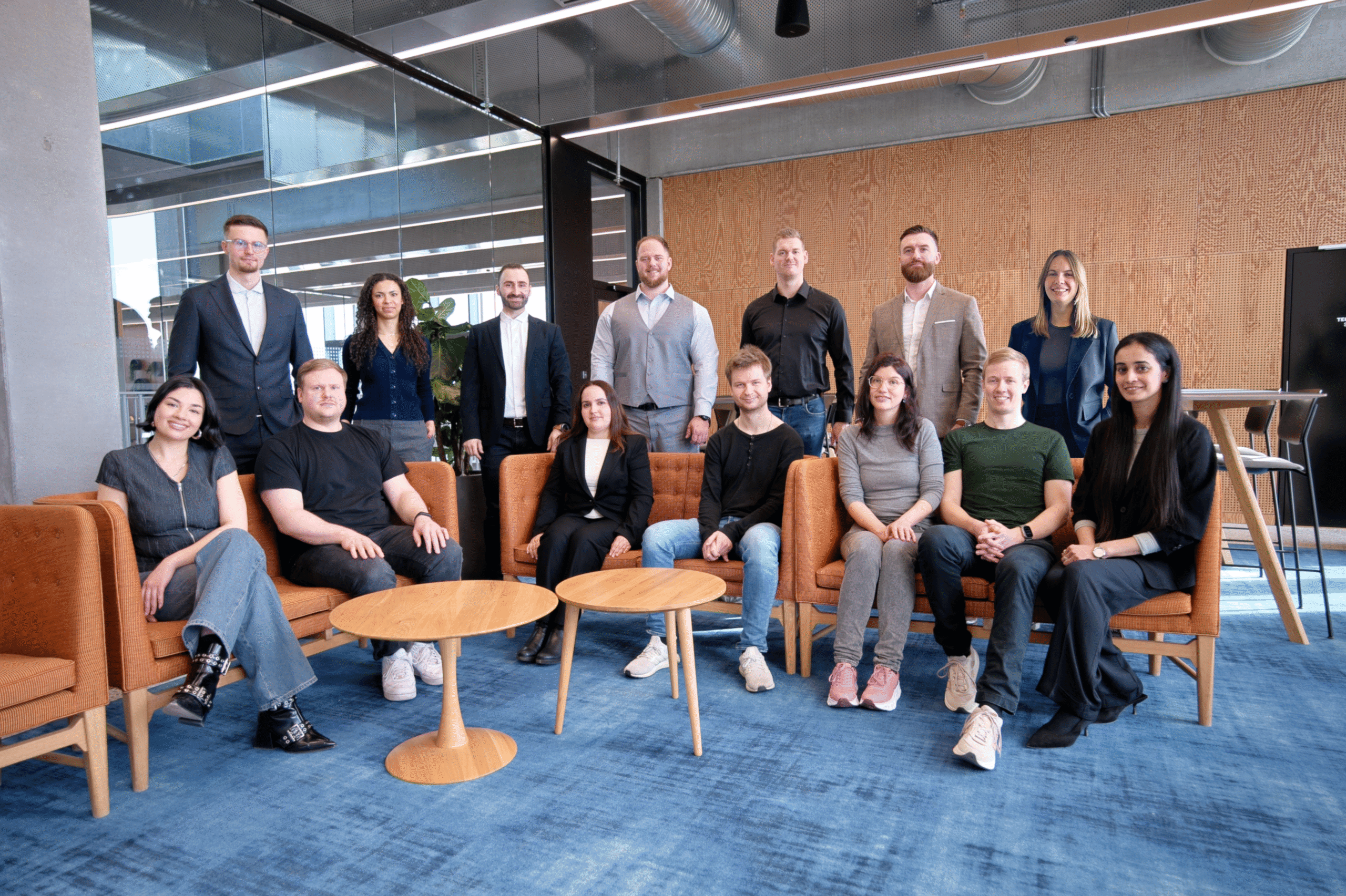 The Sensade team in the office in Aalborg
